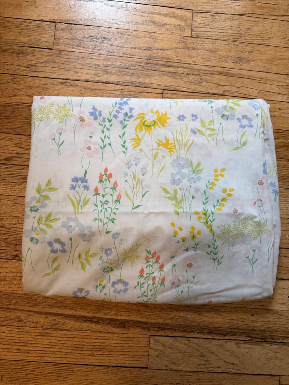 Vintage Floral Flat Sheet